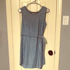 Skies are Blue Denim Dress